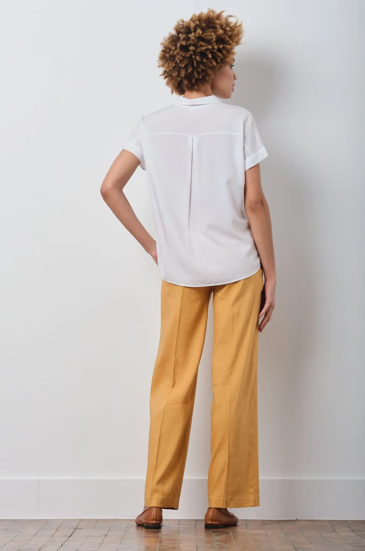 GEORGES Linen Mustard