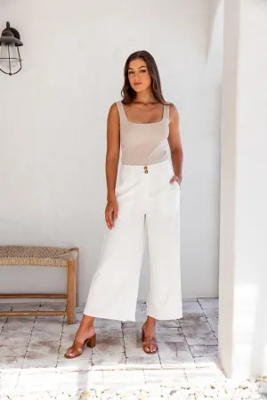 Gliston Pants -White
