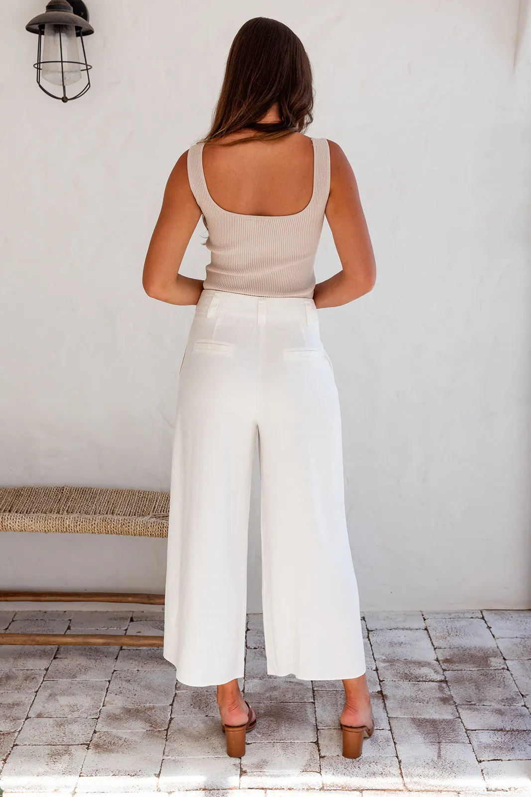 Gliston Pants -White