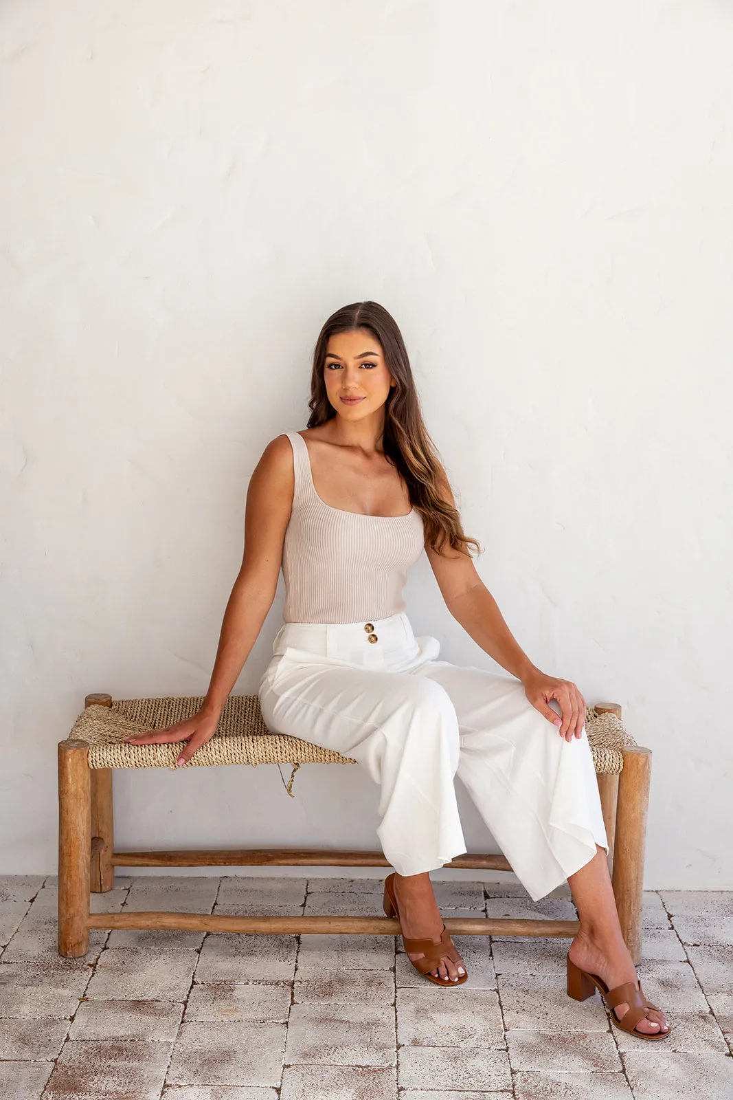 Gliston Pants -White
