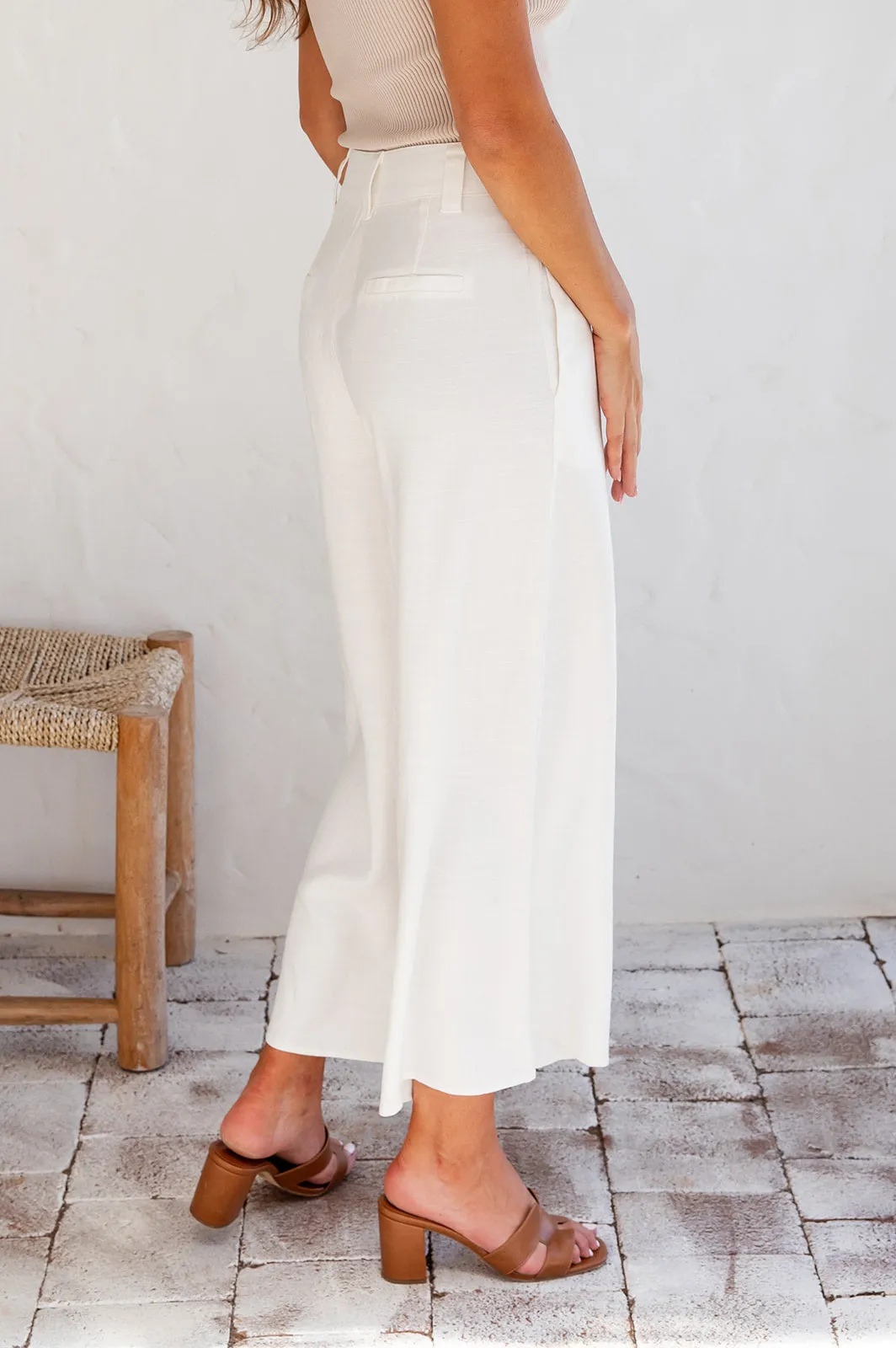 Gliston Pants -White