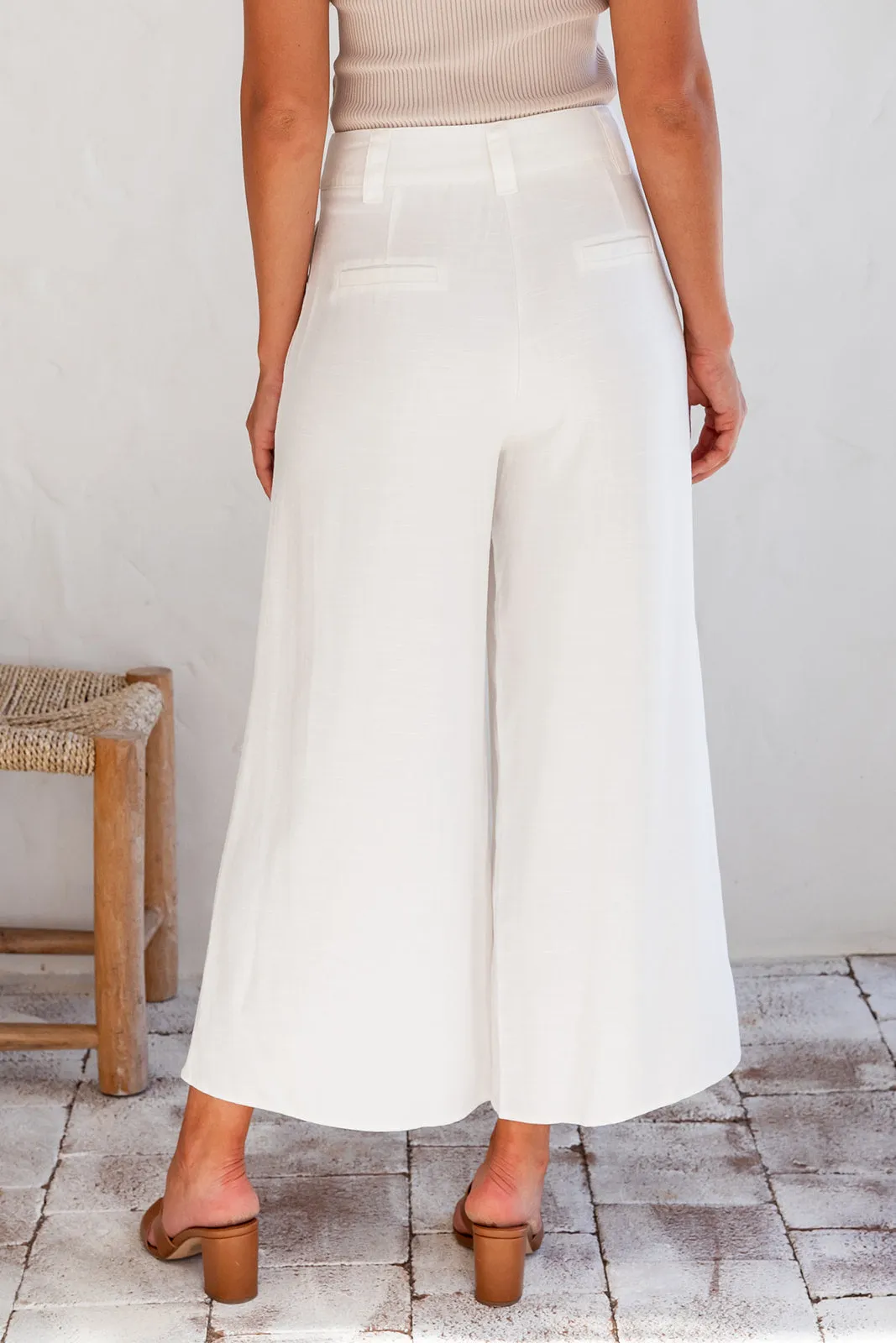 Gliston Pants -White