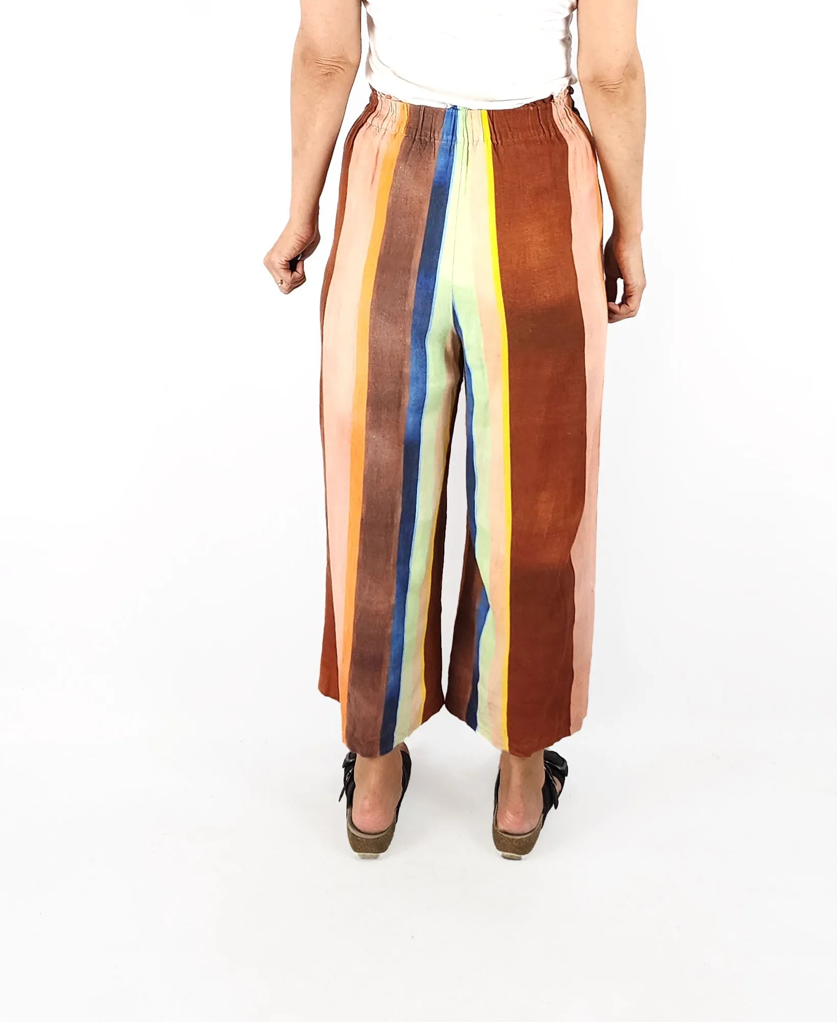 Gorman   Caroline Collom striped pants size 8