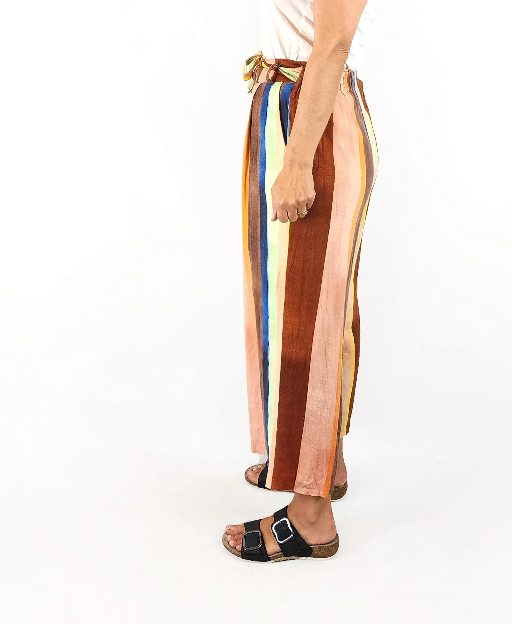 Gorman   Caroline Collom striped pants size 8