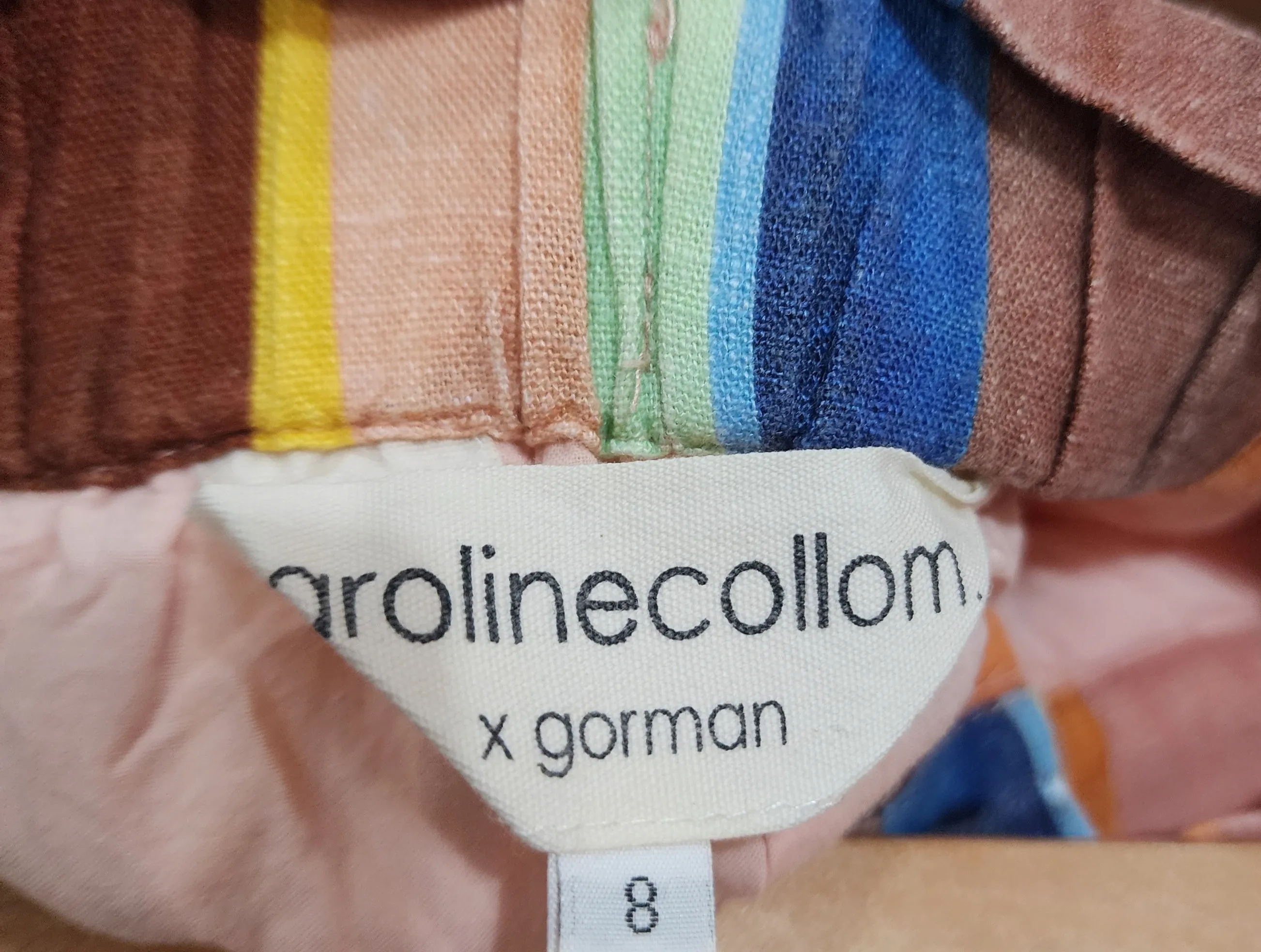 Gorman   Caroline Collom striped pants size 8