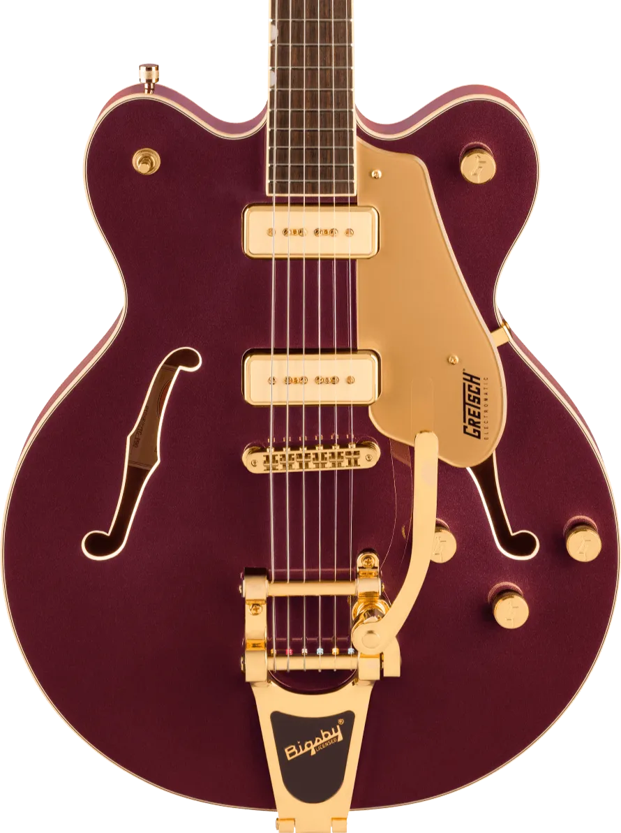Gretsch Electromatic Pristine LTD Center Block Double-Cut w/ Bigsby, Dark Cherry Metallic