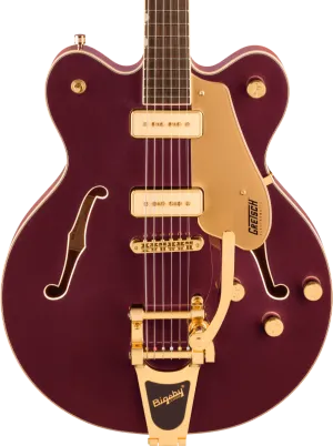 Gretsch Electromatic Pristine LTD Center Block Double-Cut w/ Bigsby, Dark Cherry Metallic