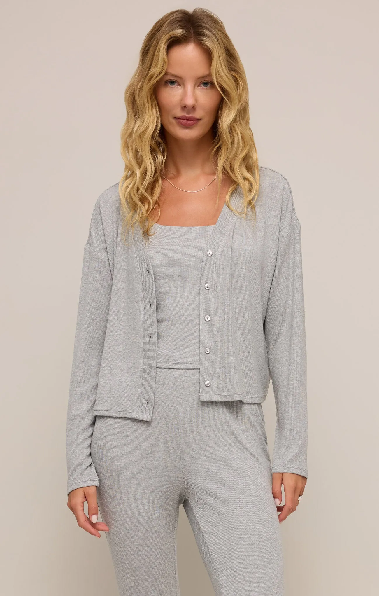 Grey Lounge Cardi
