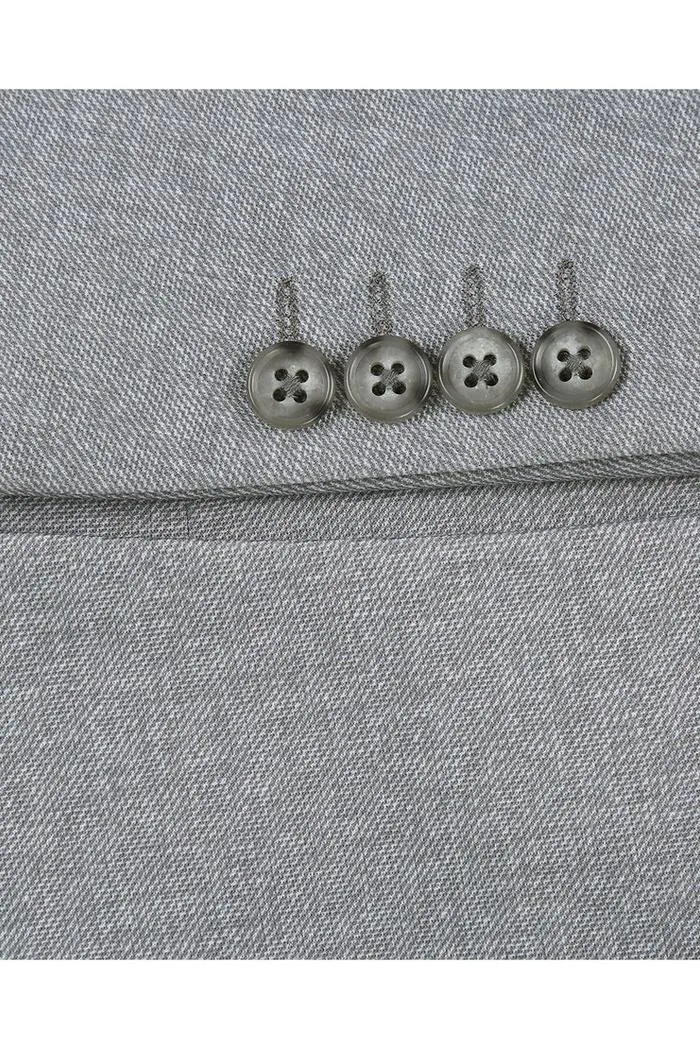 Grey Textured Sports Jacket