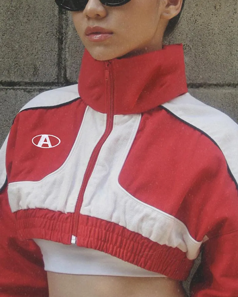 Harbour Rose Cropped Zip Jacket