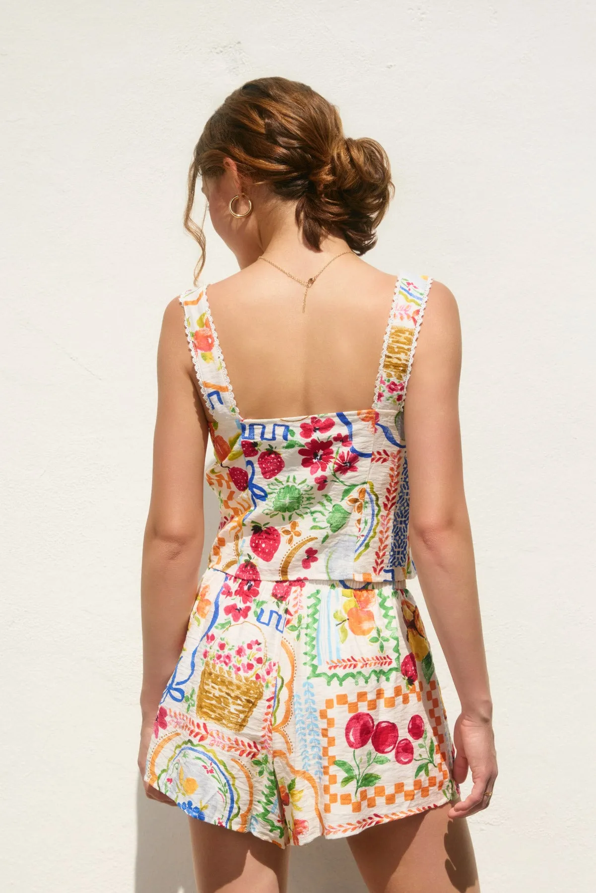Harper Lace Trim Tank Top