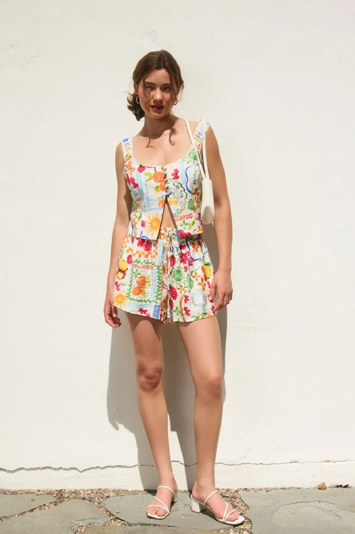 Harper Lace Trim Tank Top