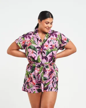 Hawaiia Lily Paper Bag Shorts