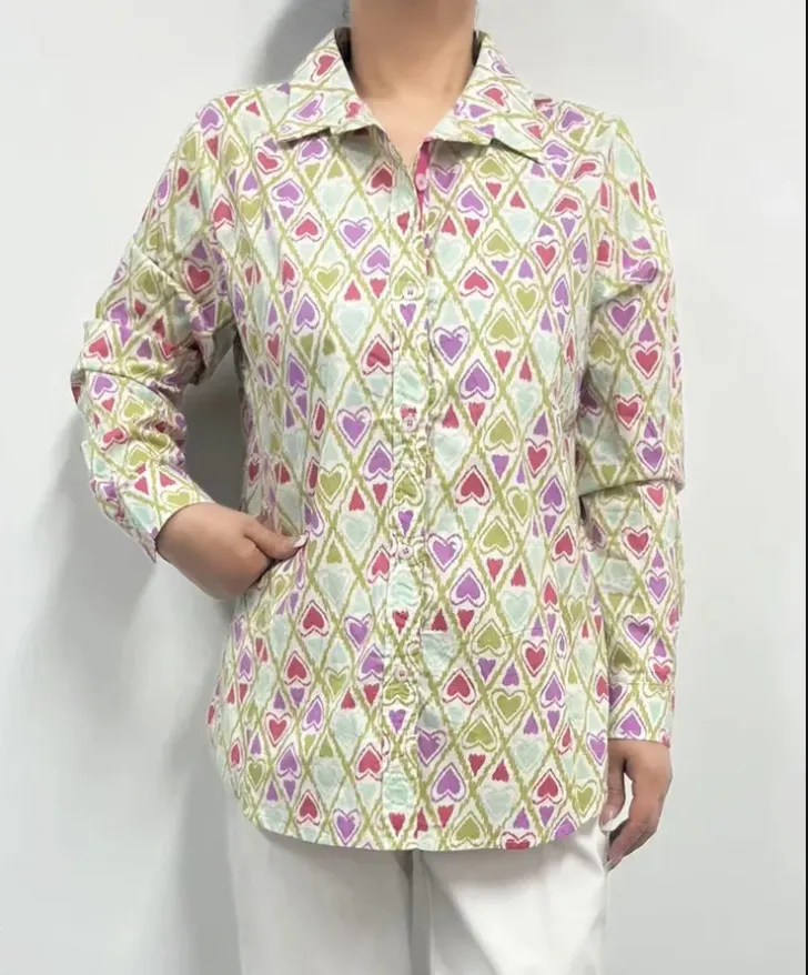 Heart Blouses  2 colours