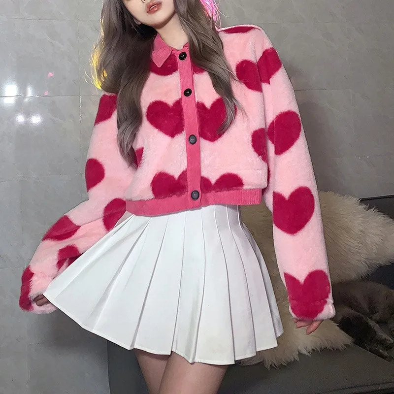 Heart Plush Jacket