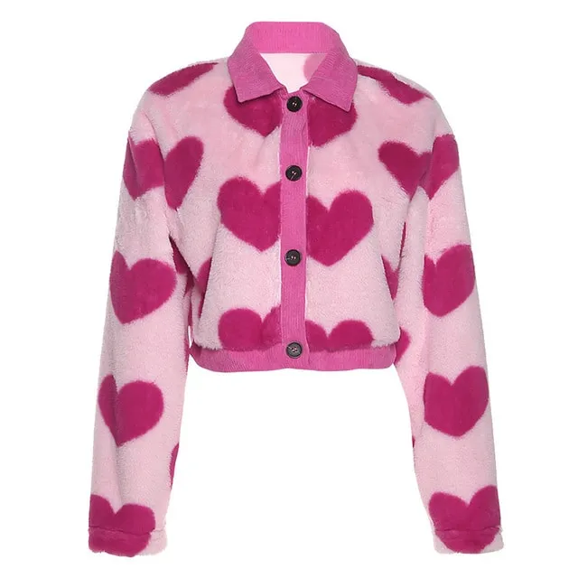 Heart Plush Jacket