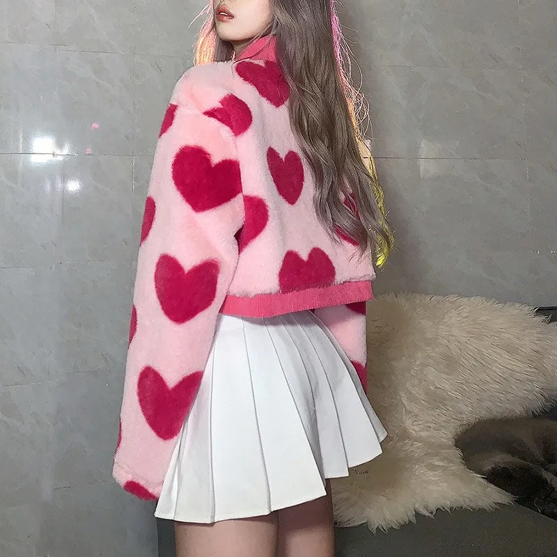 Heart Plush Jacket