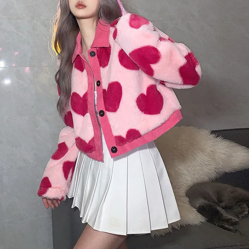 Heart Plush Jacket