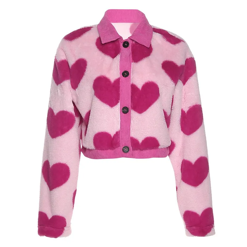 Heart Plush Jacket