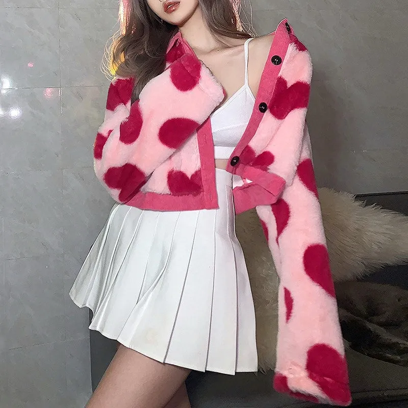 Heart Plush Jacket