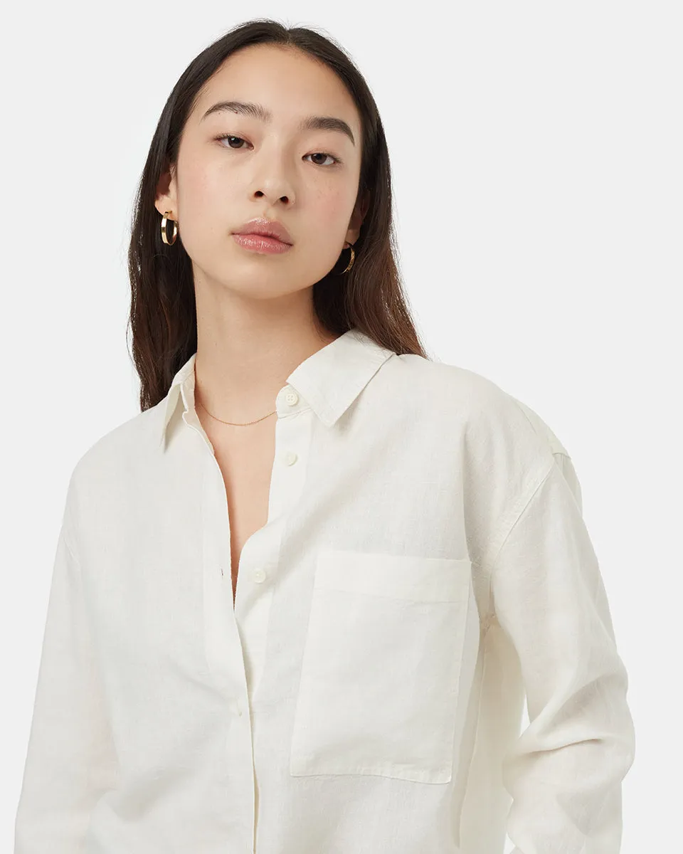 Hemp Button Front Shirt