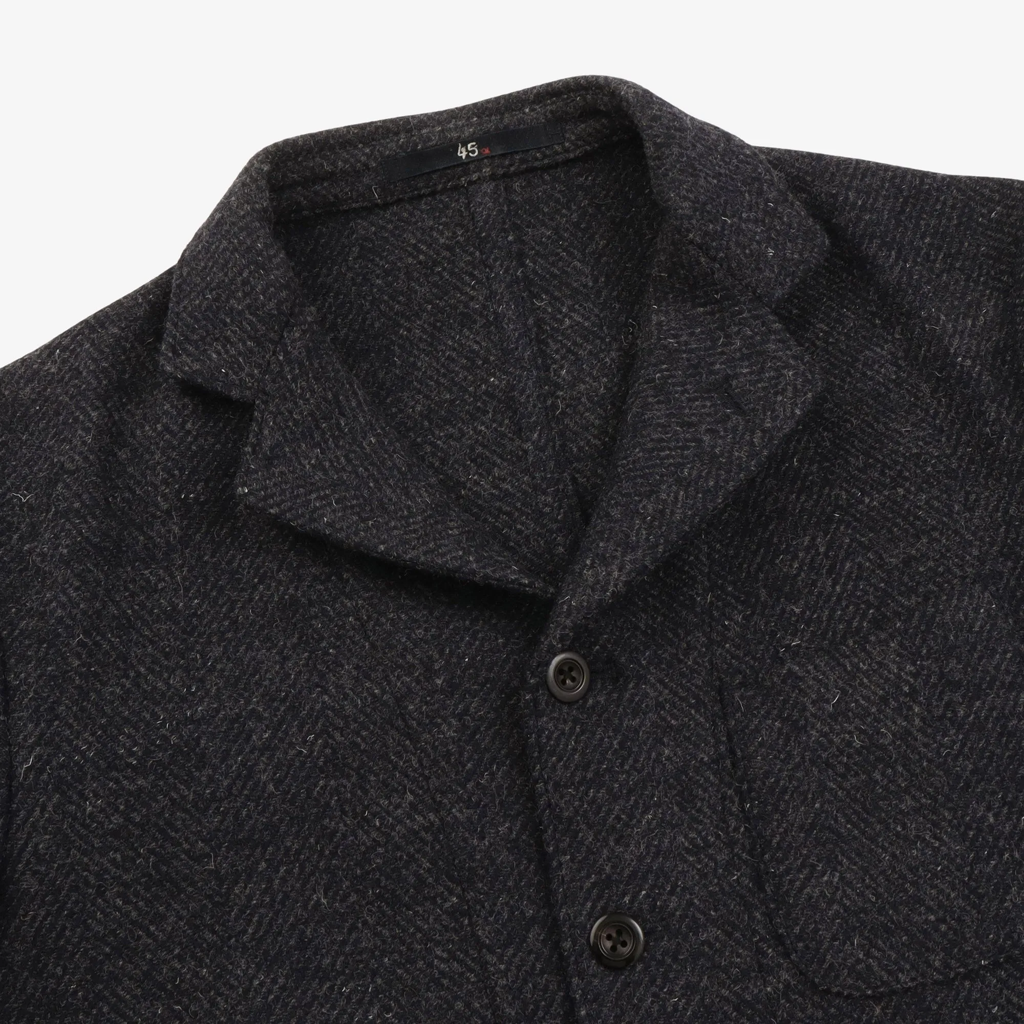 Herringbone Tweed Chore Jacket