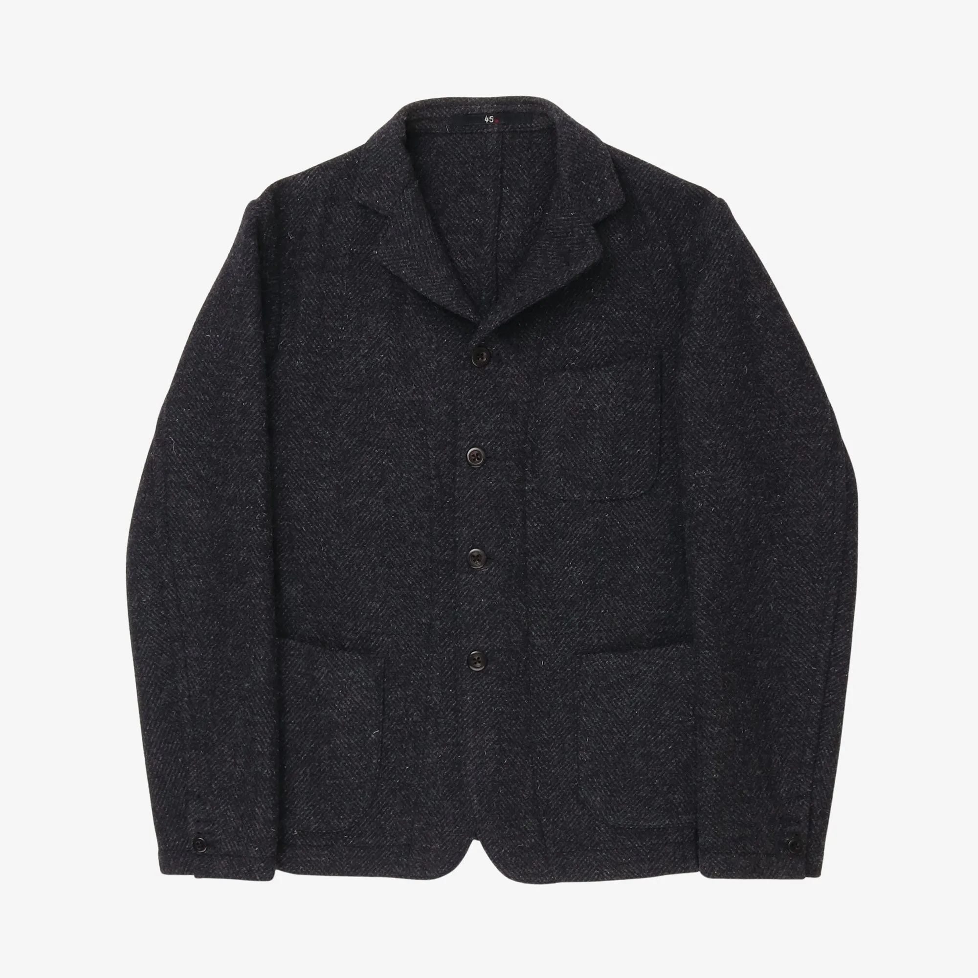 Herringbone Tweed Chore Jacket