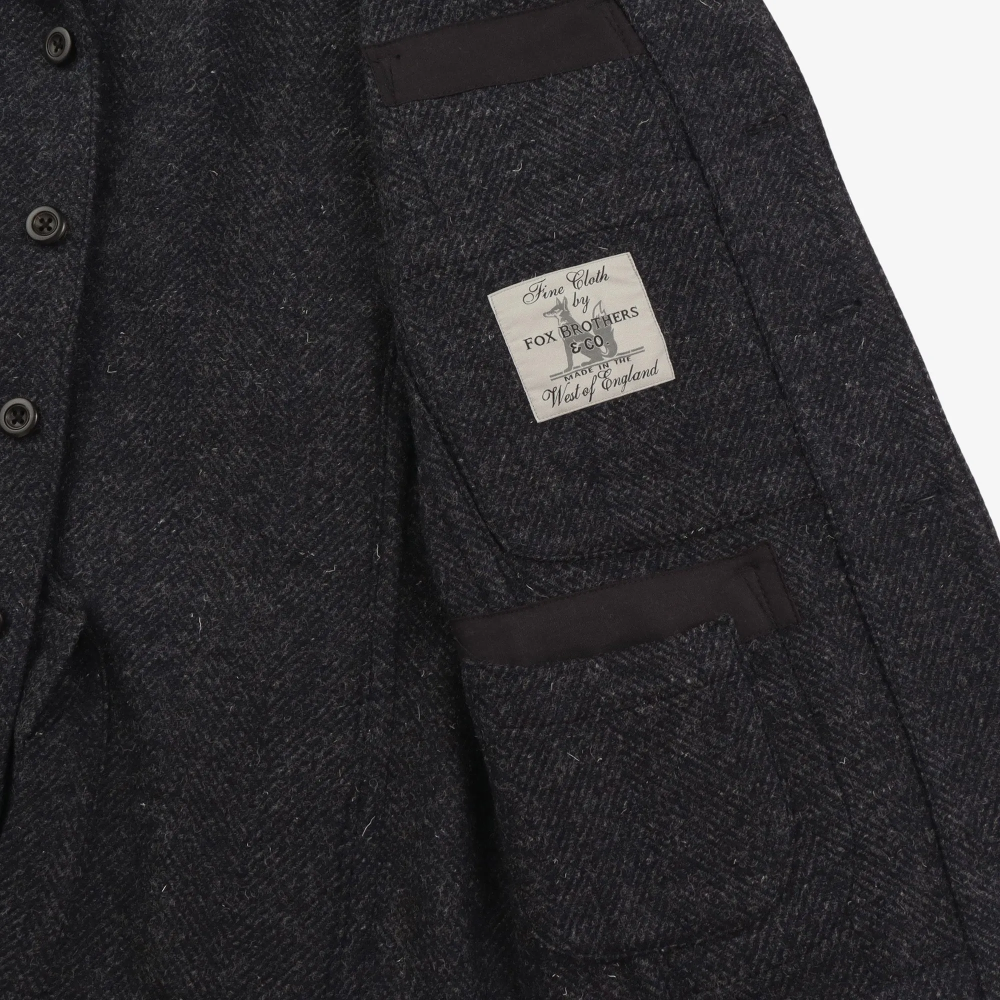 Herringbone Tweed Chore Jacket