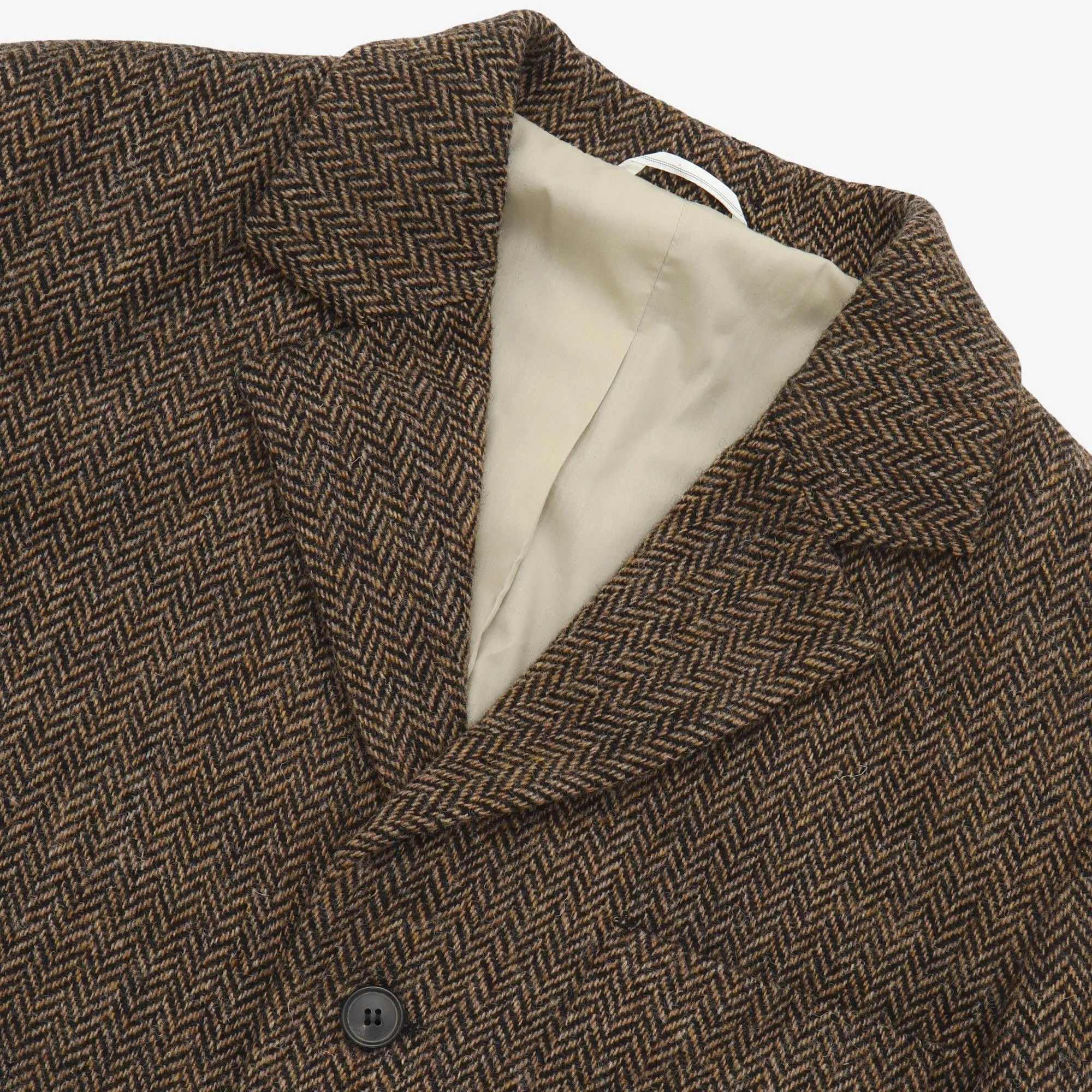 Herringbone Wool Blazer