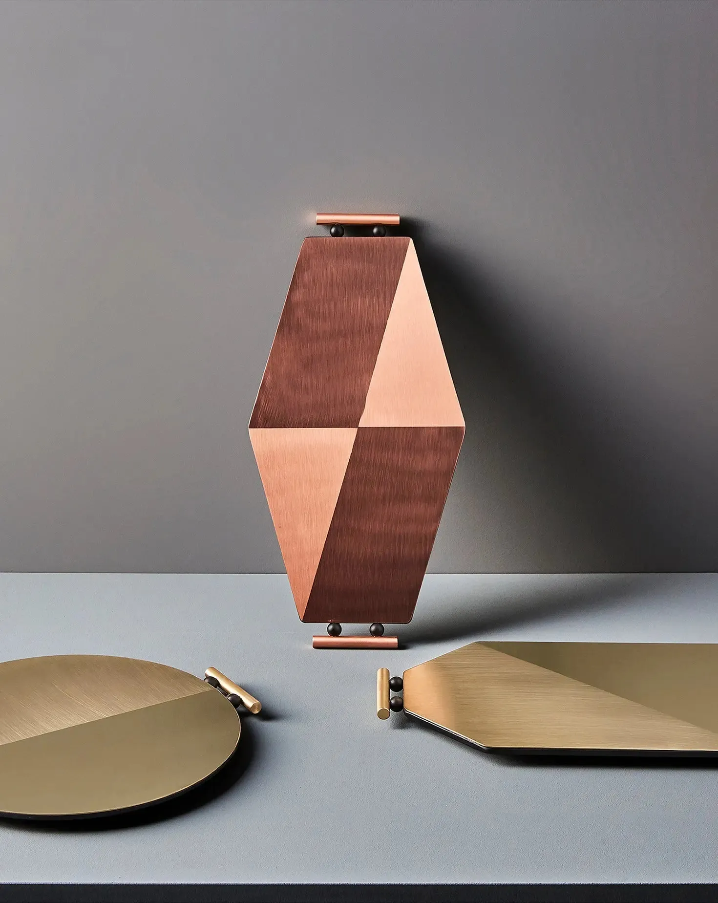Hexagonal Satin Tray