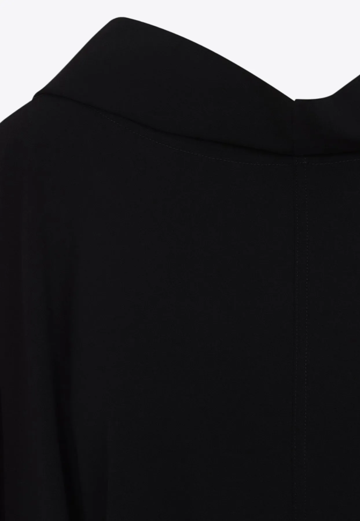 Hooded Long-Sleeved Mini Dress