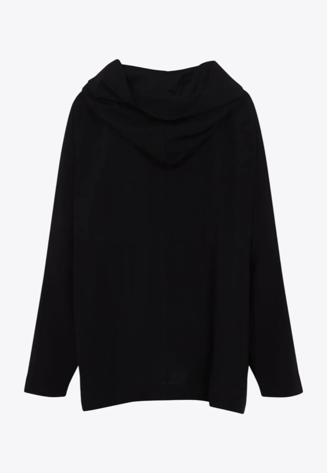 Hooded Long-Sleeved Mini Dress