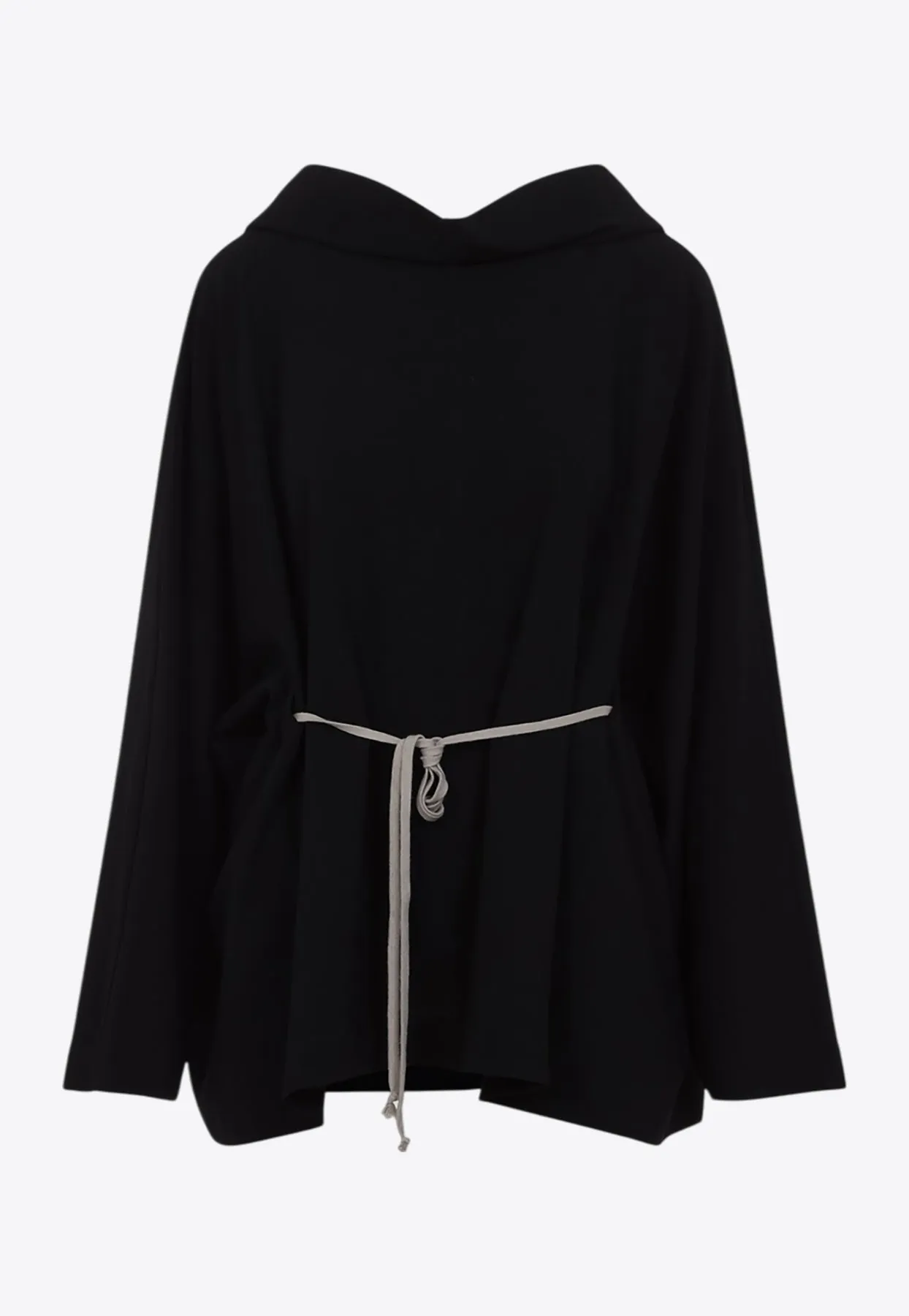 Hooded Long-Sleeved Mini Dress