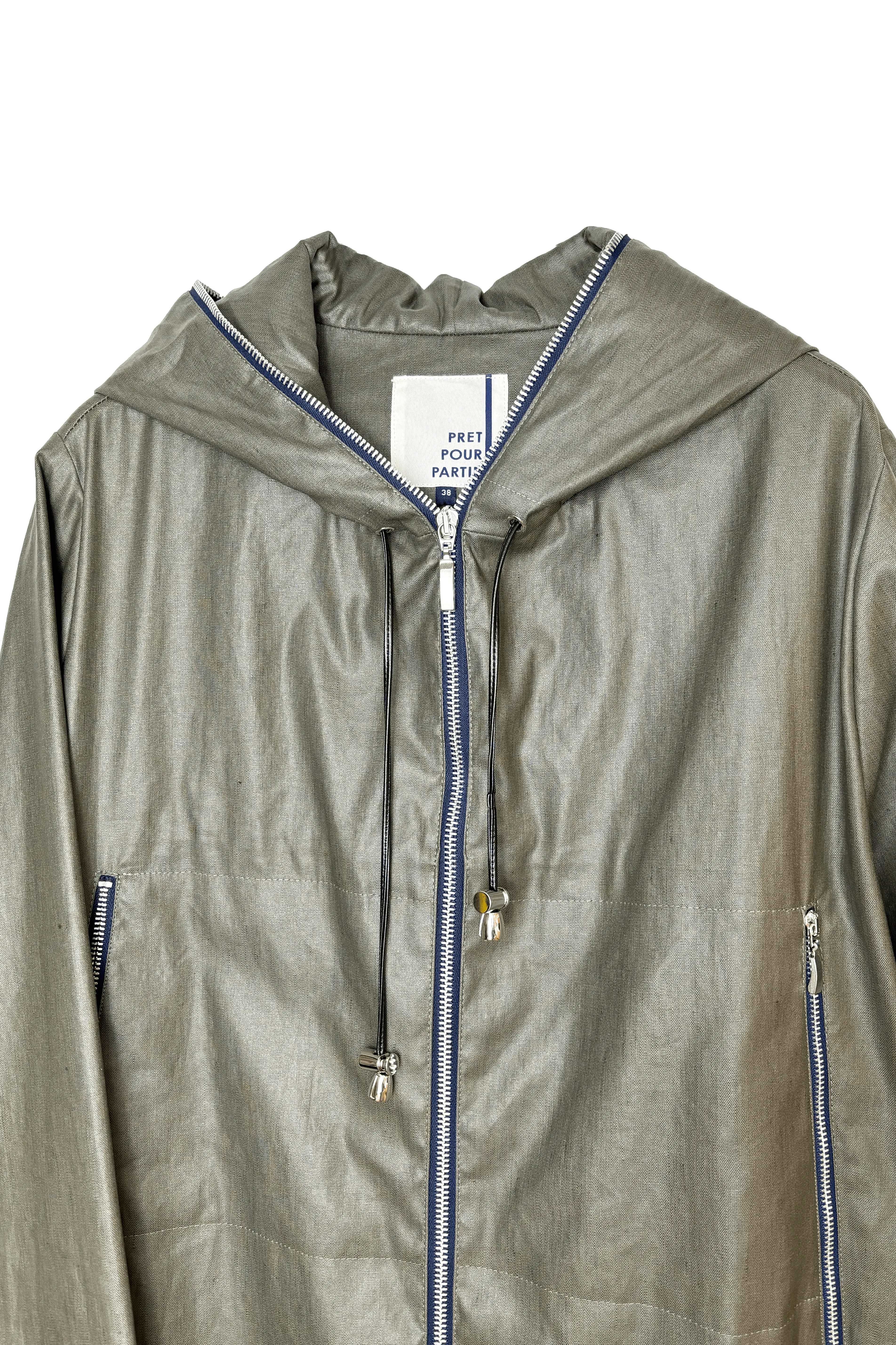 HOODED RAIN COAT