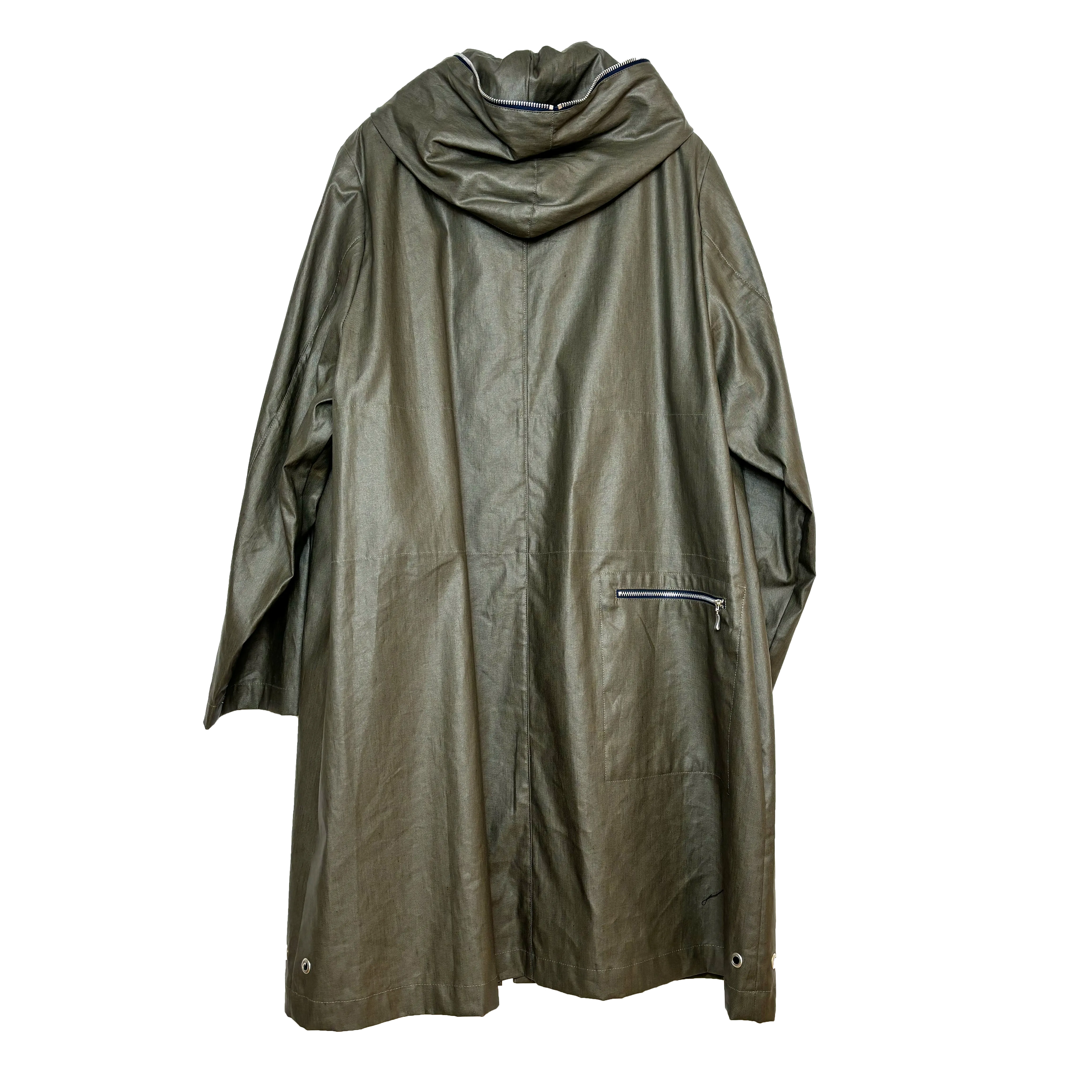 HOODED RAIN COAT