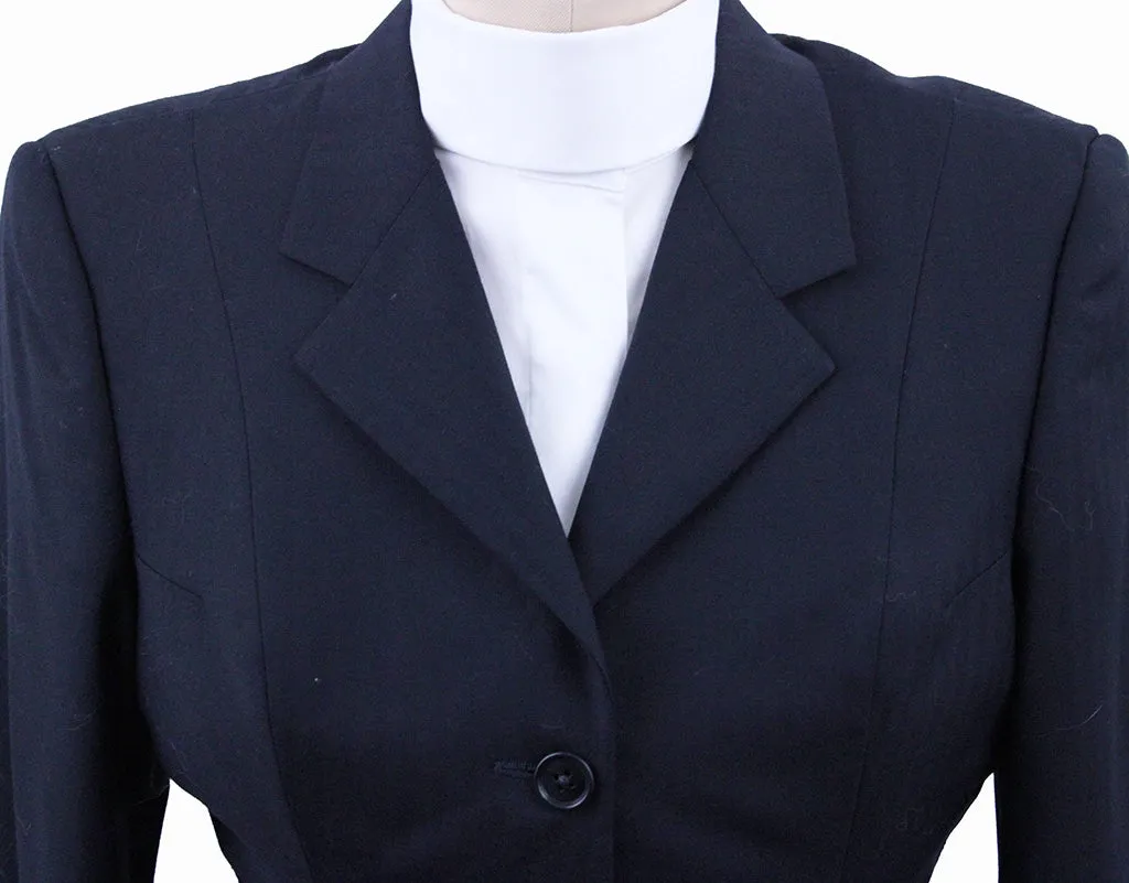 Hunt Coat DeRegnaucourt Navy Herringbone