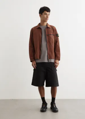 Iridescent Nylon Overshirt