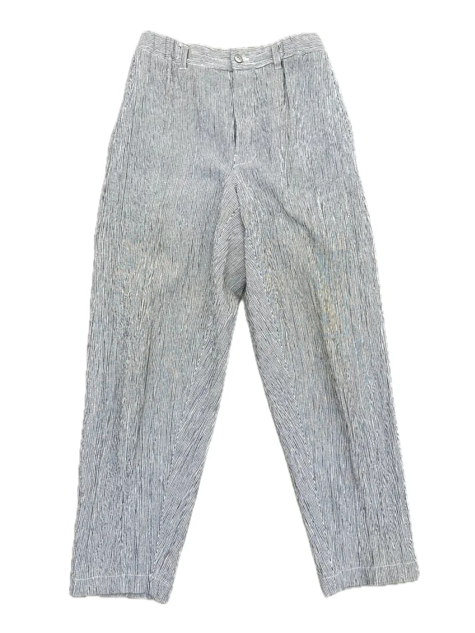 Issey Miyake Plantation Striped Trousers