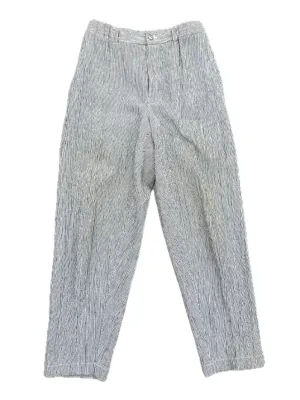Issey Miyake Plantation Striped Trousers
