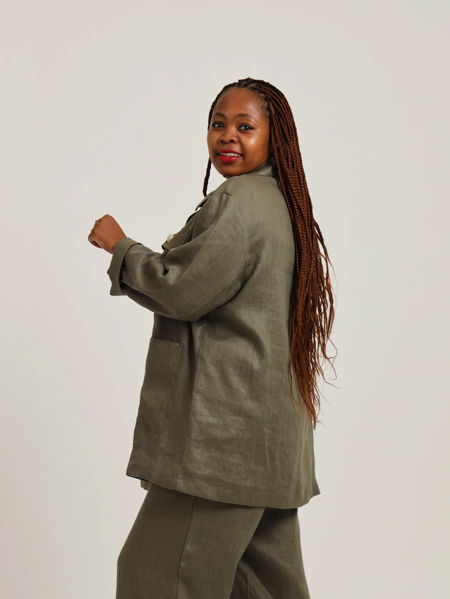 Jacaranda Jacket- Army Green