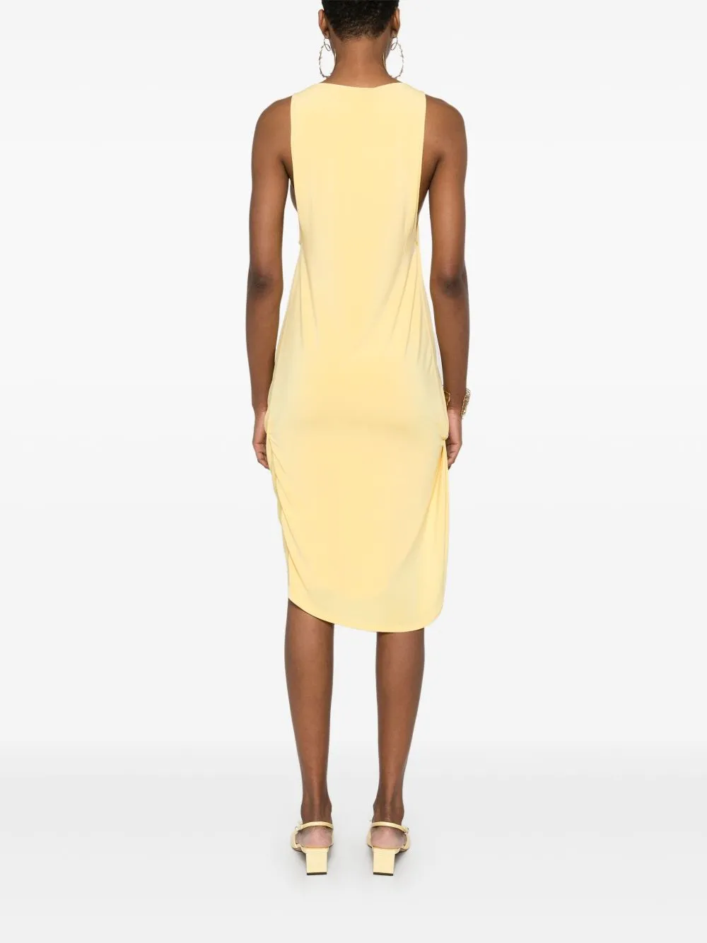 Jacquemus La Robe Peplo Courte Dress