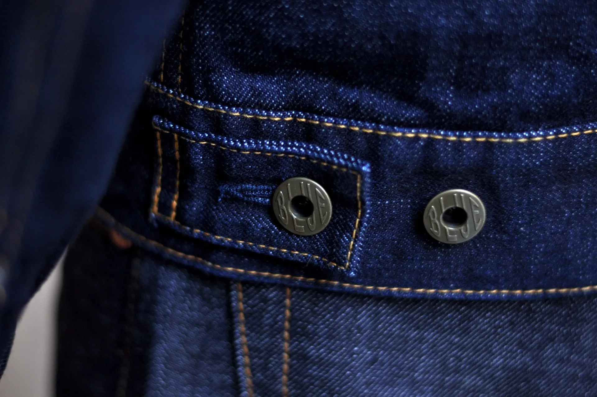 Japan Blue 14.8oz Modified Type 2 Indigo Dyed Denim Jacket
