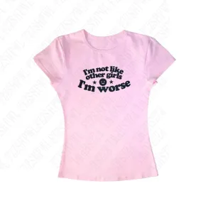 JazzHer Emo Female Sweet Cool Printing T-shirt Summer Y2K Kawaii Short Sleeve Pullover Daily Women's Clothing Simple Fashion Maiden tops