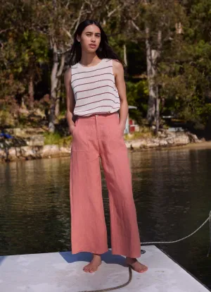 Jude pants in coral
