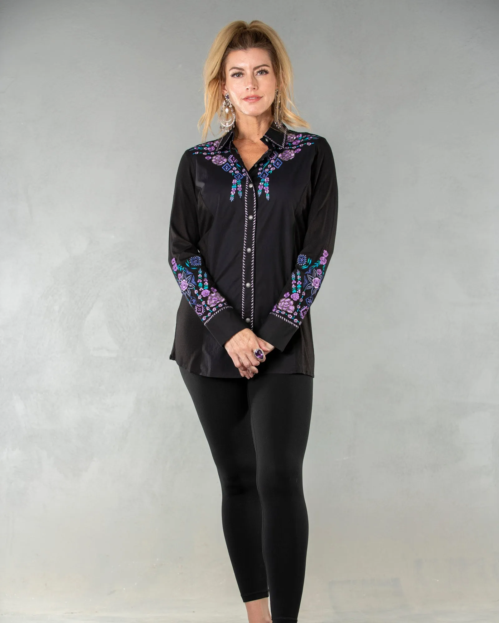 Jules Western Blouse by Vintage Collection