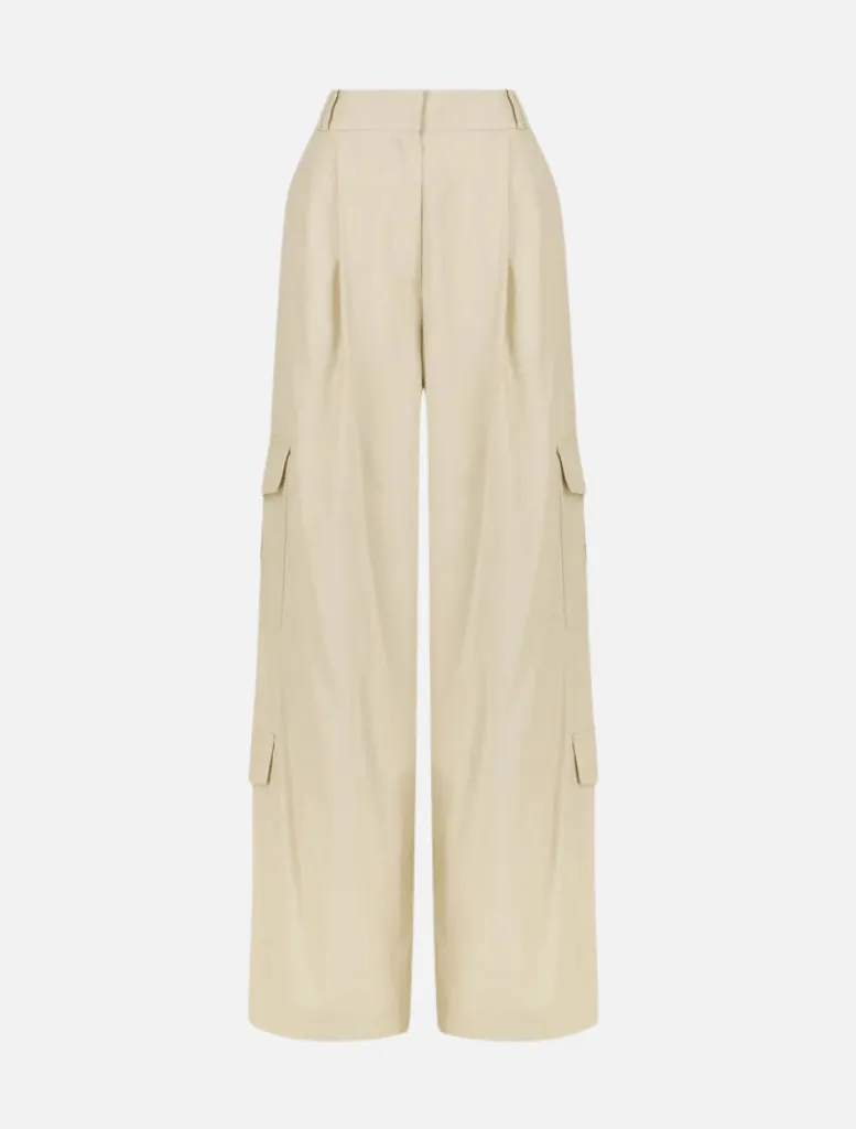 Kasbah Slouch Cargo Pant - Oyster