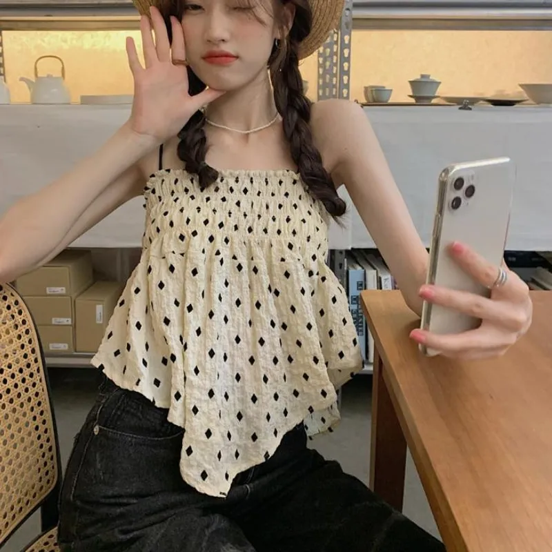 Kawaii Dot Tank Top