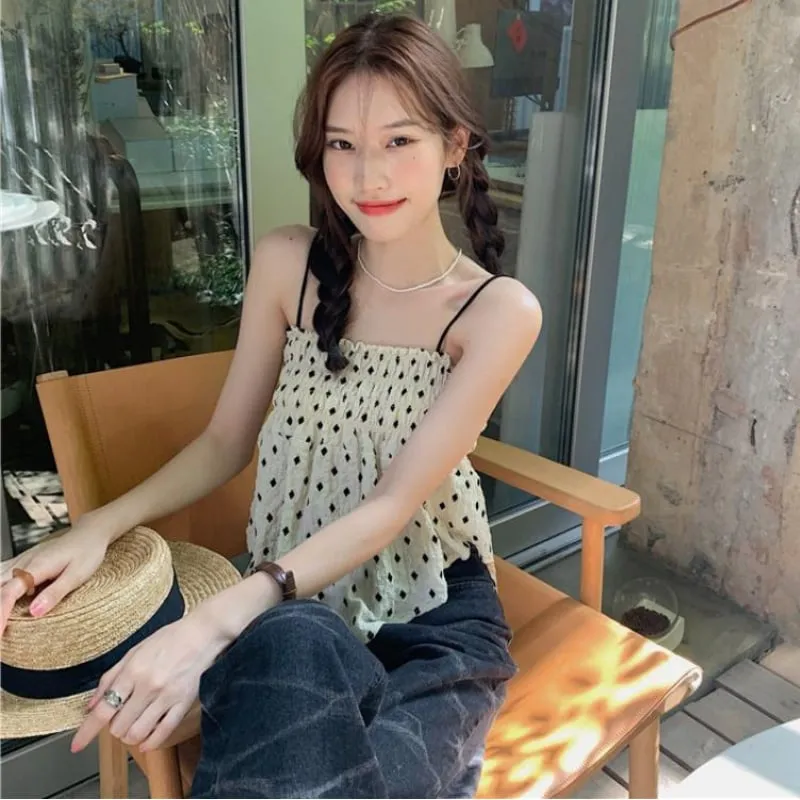 Kawaii Dot Tank Top