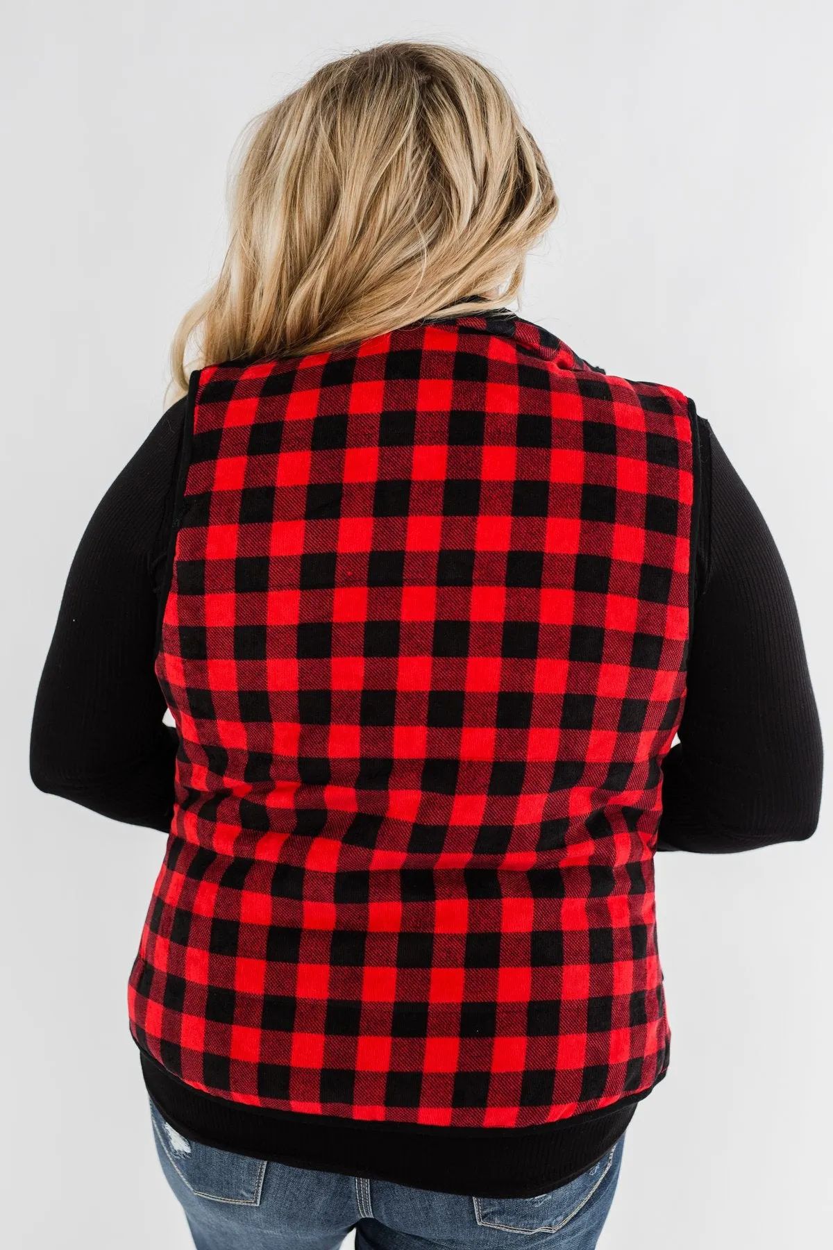 Keep It Cool Vest- Buffalo Plaid