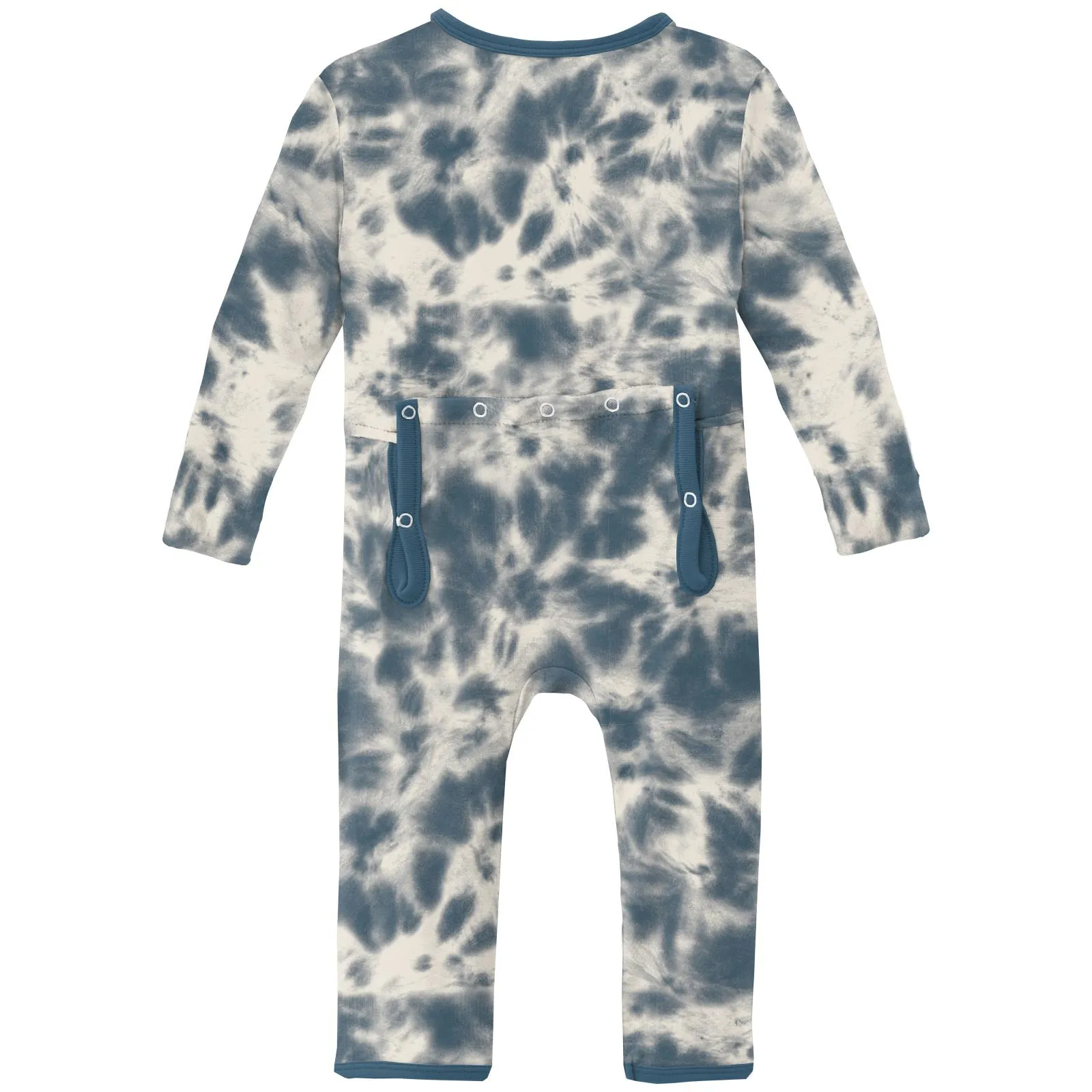 KicKee Pants Deep Sea Tie Dye Coverall with Zipper